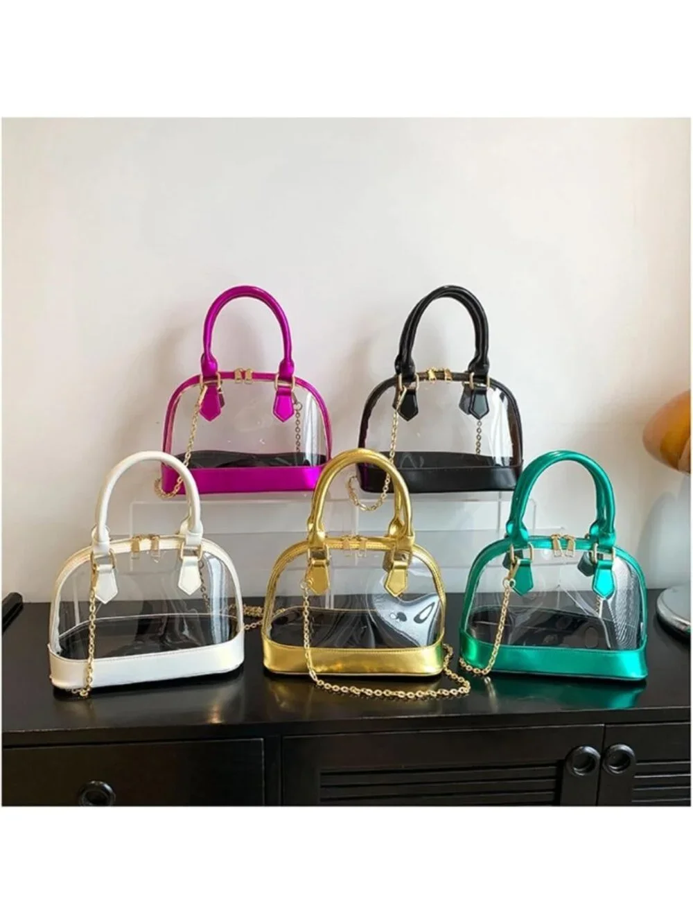 Clear Stadium Approved Crossbody Bag for Women | Concert & Sports Handbag